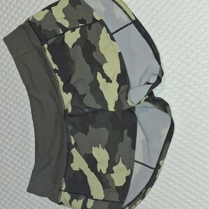 Lululemon Camo Shorts Size 2